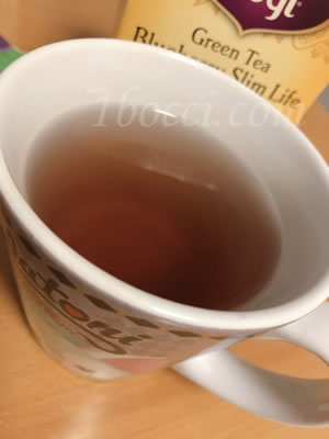 Yogi Tea 緑茶ブルーベリー スリムライフ効果