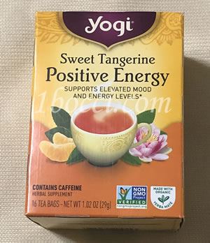 Yogi Tea ポジティブなエネルギー(Positive　Energy)スイートタンジェリン