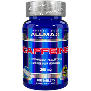 ALLMAX Nutrition, Caffeine , 200 mg, 100 Tablets