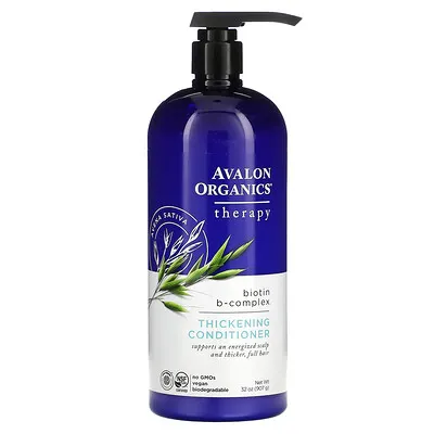 Avalon Organics シックニングコンディショナー ビオチンBコンプレックス 907g（32オンス）