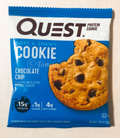 Quest Nutrition プロテインクッキーチョコレートチップ味のレビュー